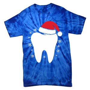 Funny Dental Assistant Christmas Tooth Dentist Gift Tie-Dye T-Shirt