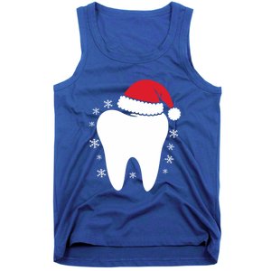 Funny Dental Assistant Christmas Tooth Dentist Gift Tank Top