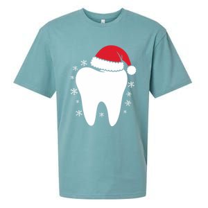 Funny Dental Assistant Christmas Tooth Dentist Gift Sueded Cloud Jersey T-Shirt