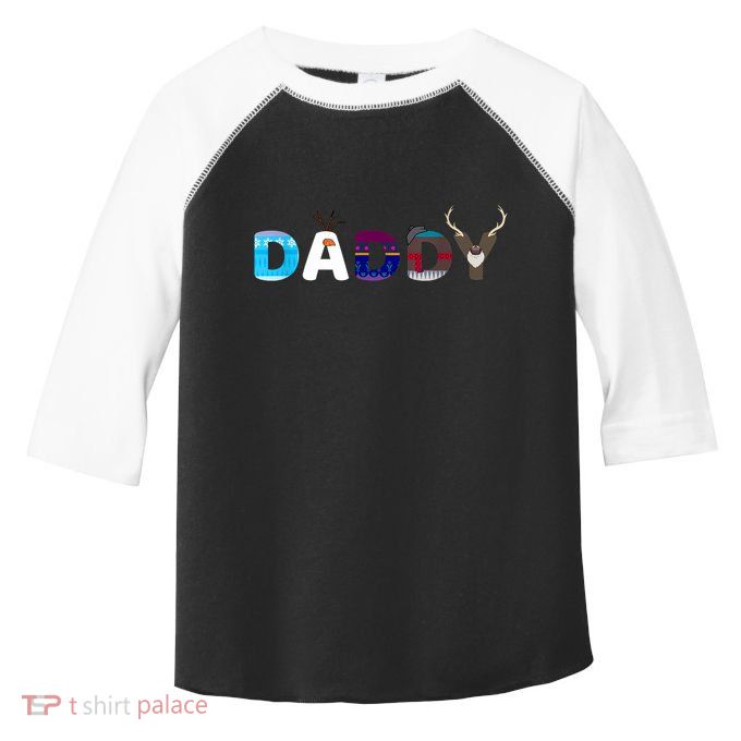 Frozen Dad And Mom Birthday Daddy Family Party Snowman Toddler Fine Jersey T-Shirt