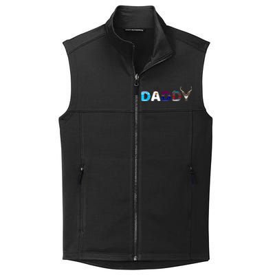 Frozen Dad And Mom Birthday Daddy Family Party Snowman Collective Smooth Fleece Vest