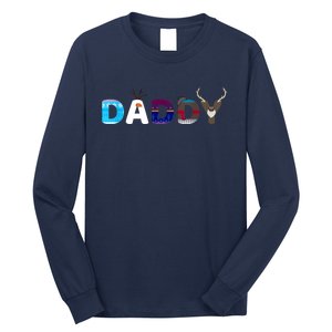 Frozen Dad And Mom Birthday Daddy Family Party Snowman Long Sleeve Shirt