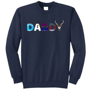 Frozen Dad And Mom Birthday Daddy Family Party Snowman Sweatshirt