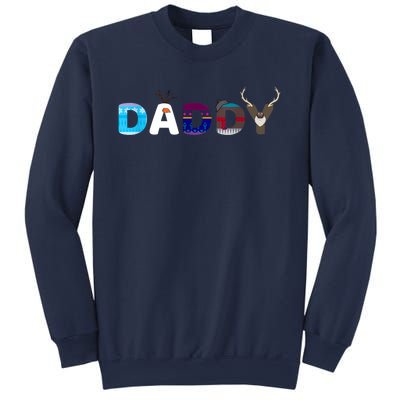 Frozen Dad And Mom Birthday Daddy Family Party Snowman Sweatshirt