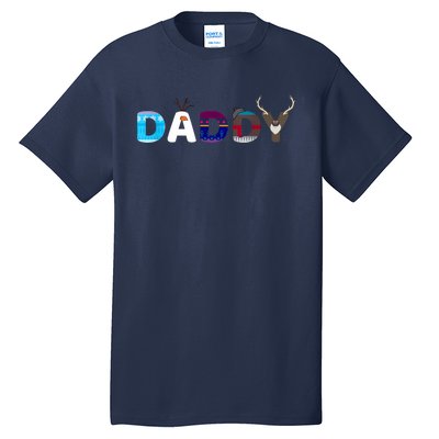 Frozen Dad And Mom Birthday Daddy Family Party Snowman Tall T-Shirt