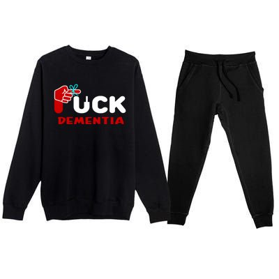 Fuck Detia Awareness 1 Gift Premium Crewneck Sweatsuit Set