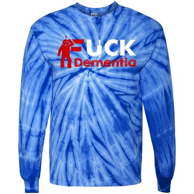 Fuck Detia Awareness 2 Funny Gift Tie-Dye Long Sleeve Shirt