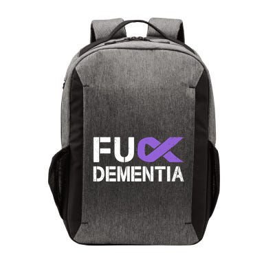 Fuck Detia Awareness Gift Purple Ribbon Support Warrior Gift Vector Backpack