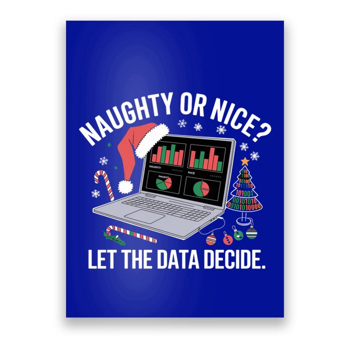 Funny Data Analyst Christmas Pun For Data Nerds Funny Gift Poster