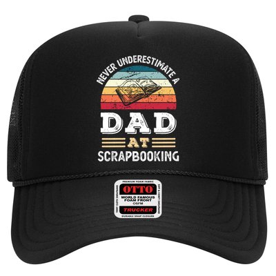 Funny Dad At Scrapbooking Fathers Day Gift Trucker Hat
