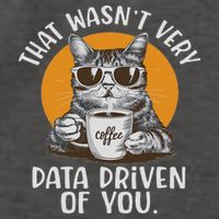 Funny Data Analyst Geek That Wasn't Very Data Driven Of You  Vector Backpack