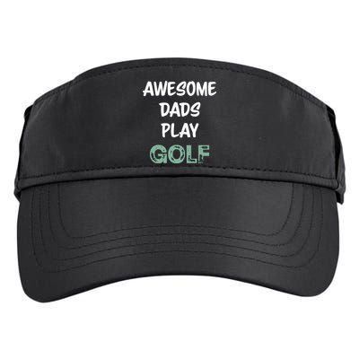 Father's Day Awesome Dad Golf Funny Golf Gift For Dad Adult Drive Performance Visor
