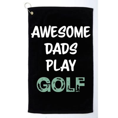 Father's Day Awesome Dad Golf Funny Golf Gift For Dad Golf Towel