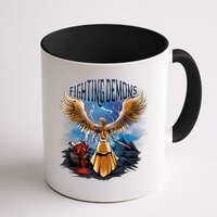 Fighting Demons Angel In Action Mug