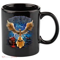 Fighting Demons Angel In Action 11oz C Handle Ceramic Mug