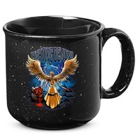 Fighting Demons Angel In Action 15oz Campfire Ceramic Mug