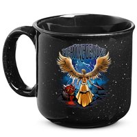 Fighting Demons Angel In Action 15oz Campfire Ceramic Mug
