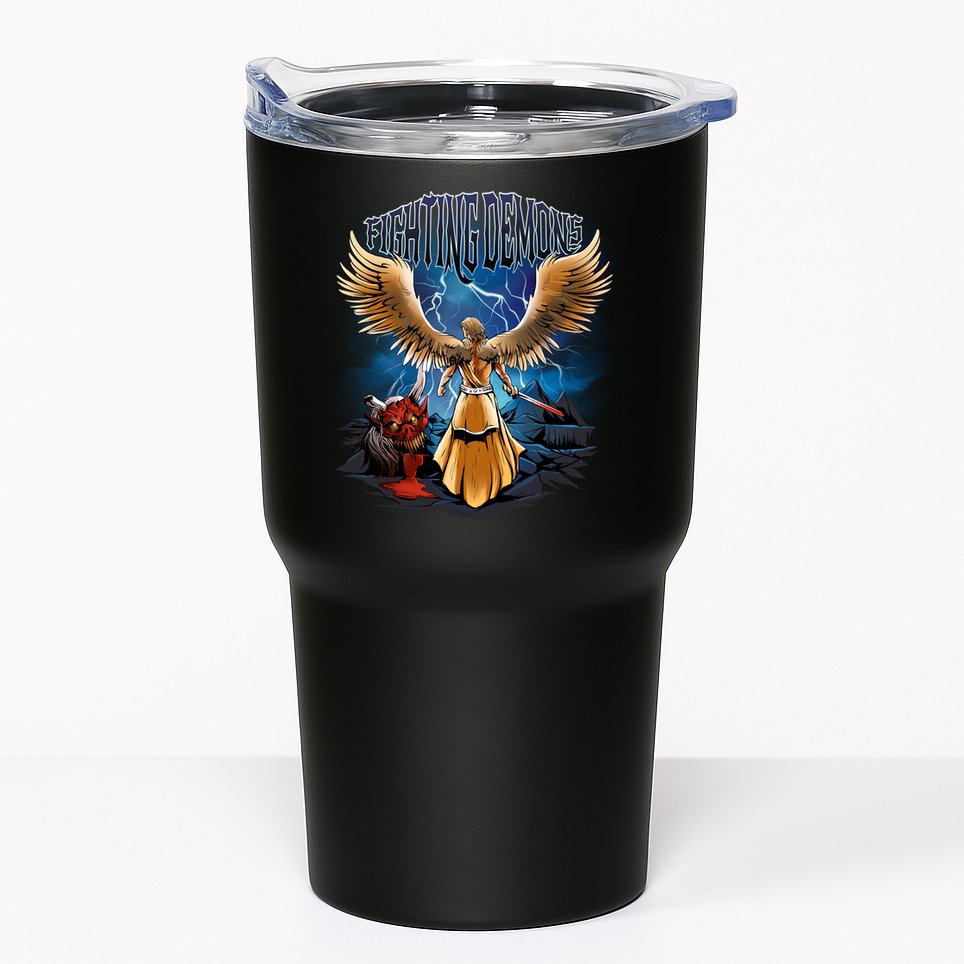 Fighting Demons Angel In Action Tumbler