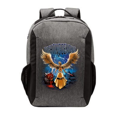 Fighting Demons Angel In Action Vector Backpack