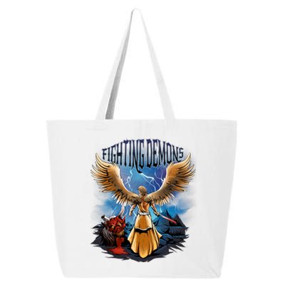 Fighting Demons Angel In Action 25L Jumbo Tote