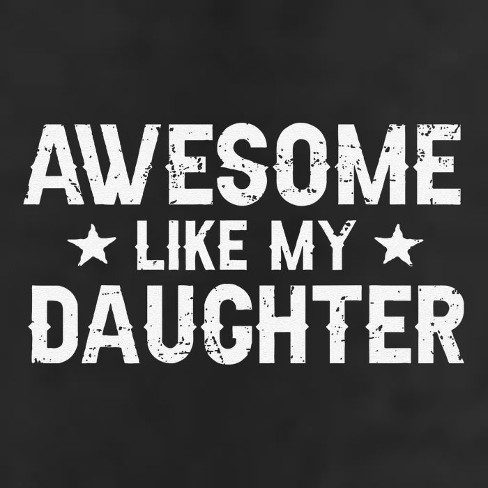 Funny Dad Awesome Like My Daughter Daddy FatherS Day Adult Drive Performance Visor