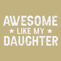 Funny Dad Awesome Like My Daughter Daddy FatherS Day Cooling Performance Crew T-Shirt