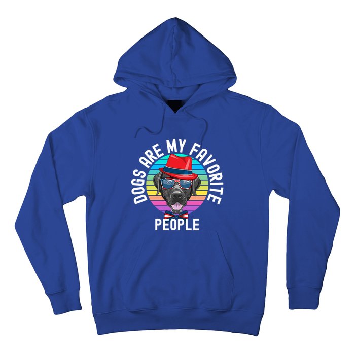 Funny Dogs Are My Favorite People Gift Hoodie