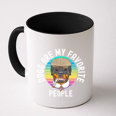 Funny Dogs Are My Favorite People Gift Mug