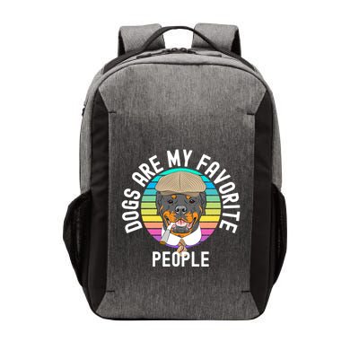Funny Dogs Are My Favorite People Gift Vector Backpack