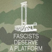 Fascists Deserve A Platform Legacy Tie Dye Trucker Hat