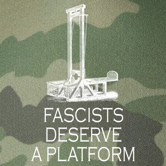 Fascists Deserve A Platform Legacy Tie Dye Trucker Hat