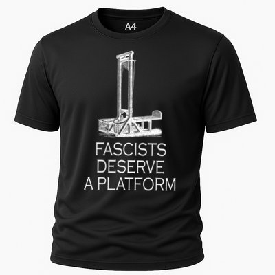 Fascists Deserve A Platform Cooling Performance Crew T-Shirt