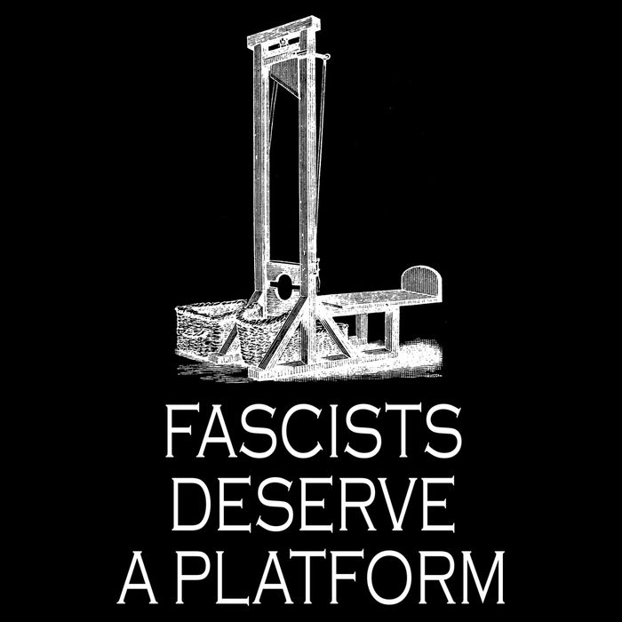 Fascists Deserve A Platform Backpack
