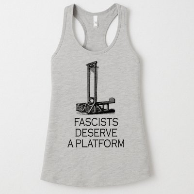 Fascists Deserve A Platform Womens Tank Top