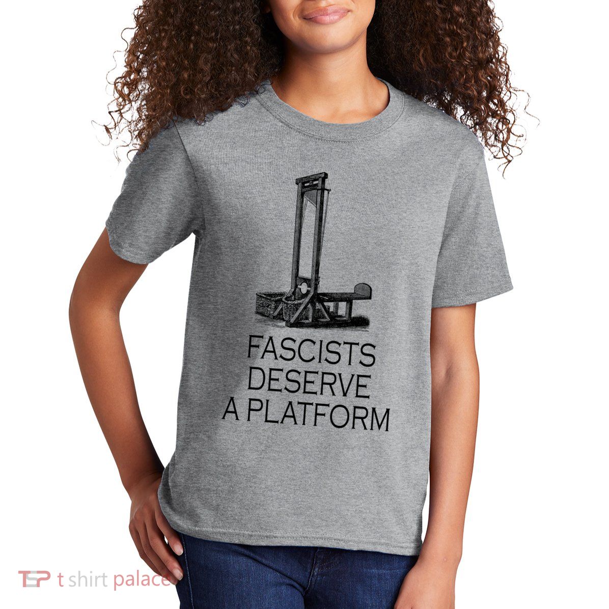 Fascists Deserve A Platform Kids T-Shirt