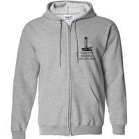 Fascists Deserve A Platform Full Zip Hoodie