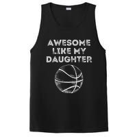 Fathers Day Awesome Like My Daughter Basketball PosiCharge Competitor Tank