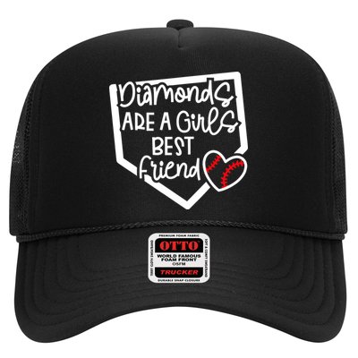 Funny Diamonds Are A Girls Best Friend Baseball Softball Mom Hat