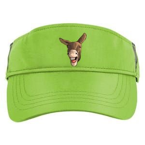 Funny Donkey Art For Donkey Lover Farm Animal Adult Drive Performance Visor