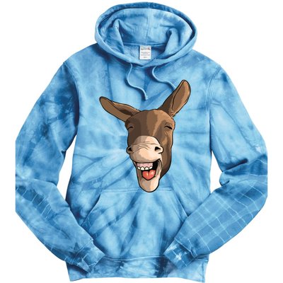 Funny Donkey Art For Donkey Lover Farm Animal Tie Dye Hoodie