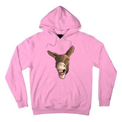 Funny Donkey Art For Donkey Lover Farm Animal Hoodie