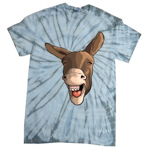 Funny Donkey Art For Donkey Lover Farm Animal Tie-Dye T-Shirt