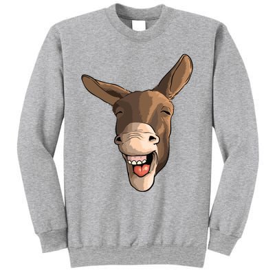 Funny Donkey Art For Donkey Lover Farm Animal Sweatshirt