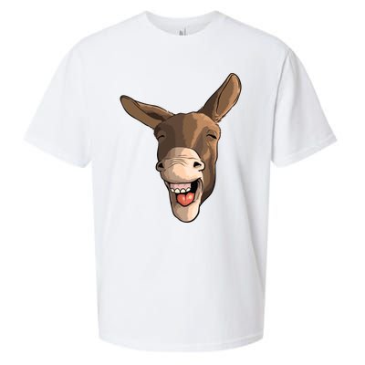 Funny Donkey Art For Donkey Lover Farm Animal Sueded Cloud Jersey T-Shirt