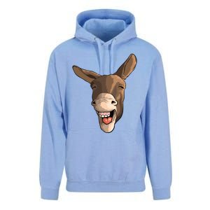 Funny Donkey Art For Donkey Lover Farm Animal Unisex Surf Hoodie