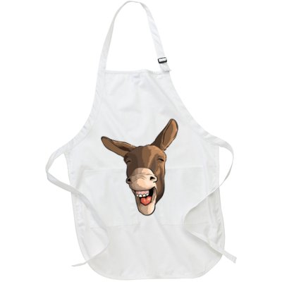Funny Donkey Art For Donkey Lover Farm Animal Apron
