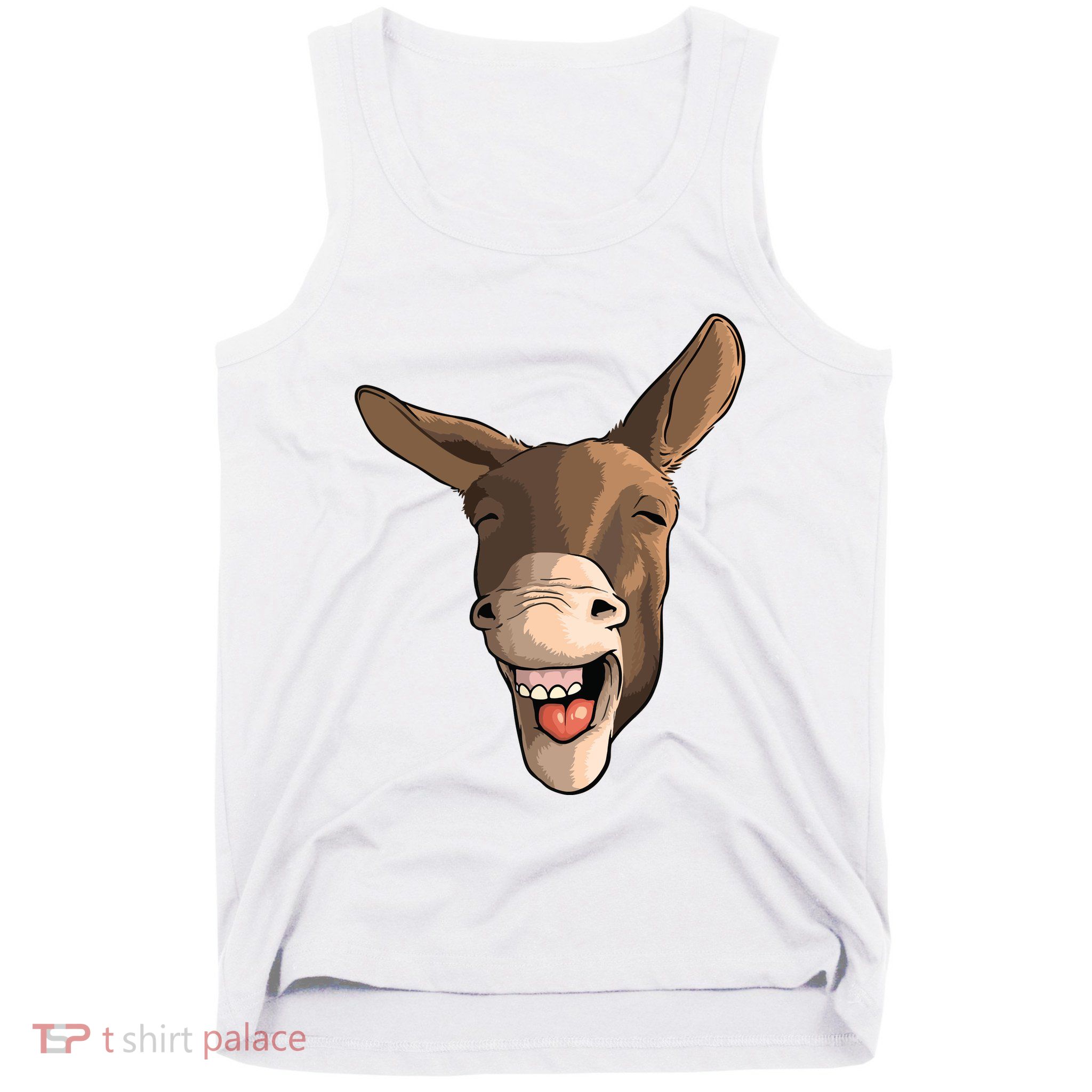 Funny Donkey Art For Donkey Lover Farm Animal Tank Top