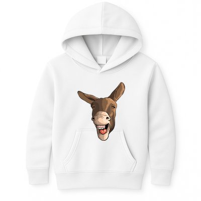 Funny Donkey Art For Donkey Lover Farm Animal Kids Hoodie