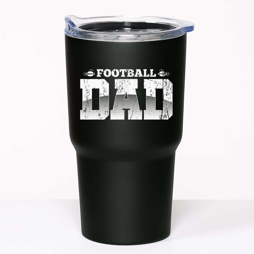 Fathers Day American Football Player Football Dad Football Tumbler