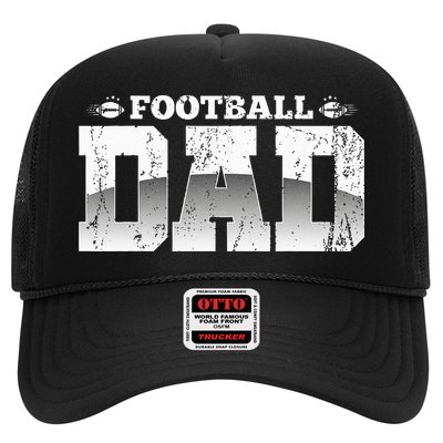 Fathers Day American Football Player Football Dad Football Trucker Hat